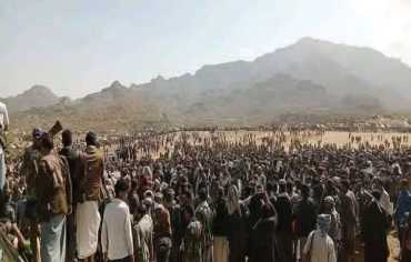 قبائل مخلاف العود تنكف نصرة لقضية آل فاضل ورفضًا لتعطيل العدالة