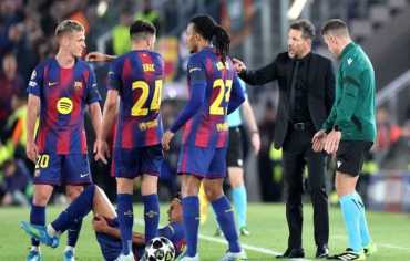 “يويفا” يرفض احتجاج برشلونة ضد حكم مباراة أتلتيكو مدريد 