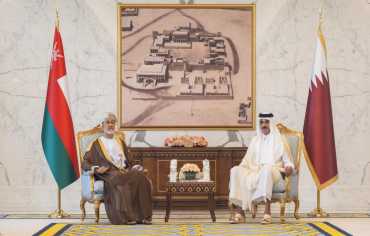 أمير قطر وسلطان عُمان يبحثان العلاقات الثنائية وقضايا المنطقة
